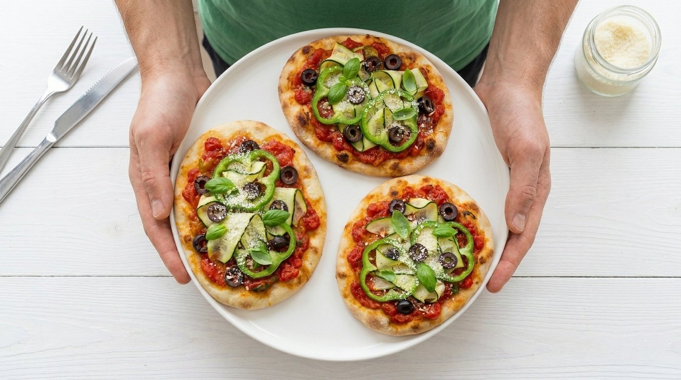 Simple Vegan Pita Pizzas Fast Steps To Make Weeknight Meal